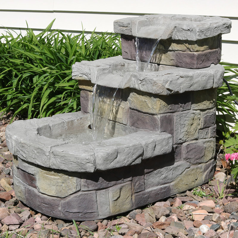 Darby Home Co Quintin Resin Polyresin Fountain & Reviews Wayfair